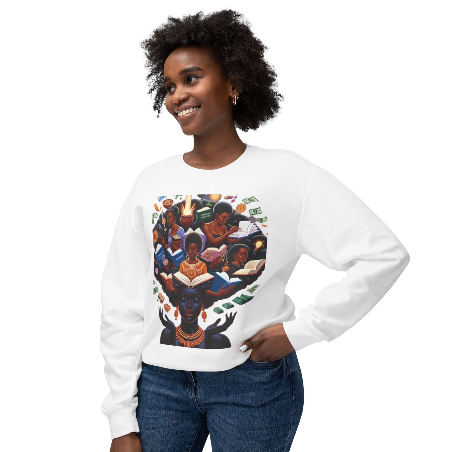 Crown Of Knowledge - Crewneck Sweatshirt