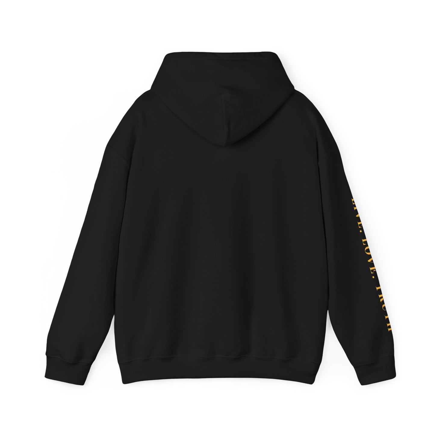 Raw Truth Inspirational Hoodie, Cozy Sweatshirt, Meditation Apparel