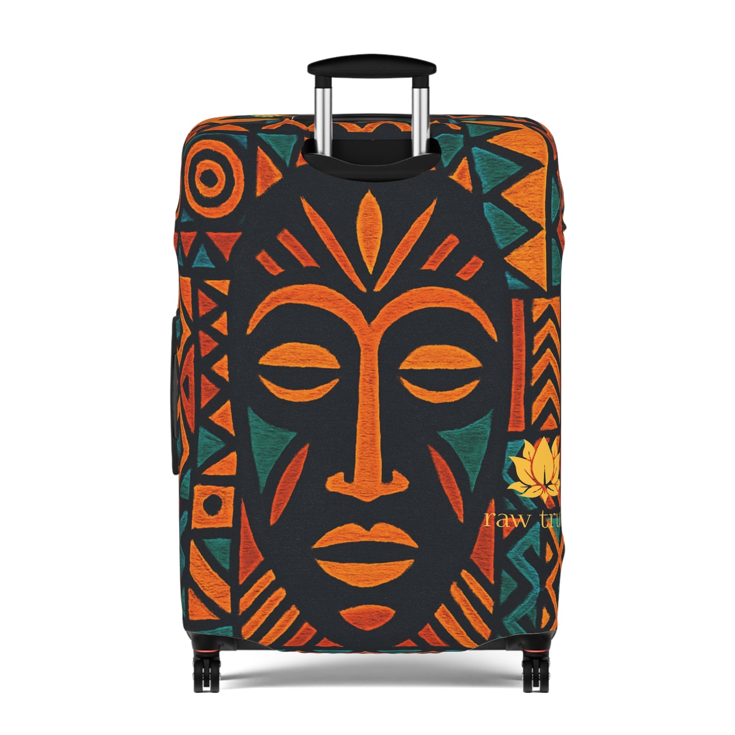 Raw Truth Tribal Face Luggage Cover - Heritage Collection
