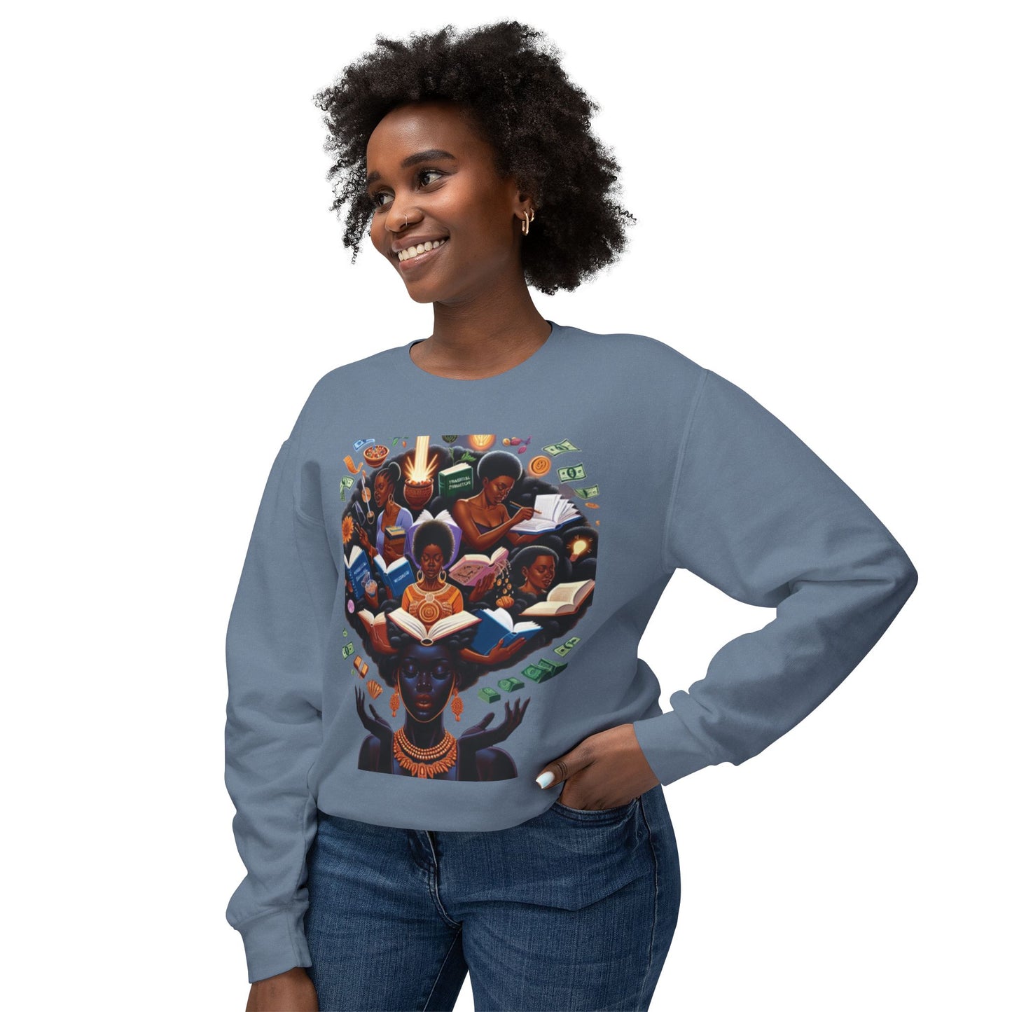 Crown Of Knowledge - Crewneck Sweatshirt