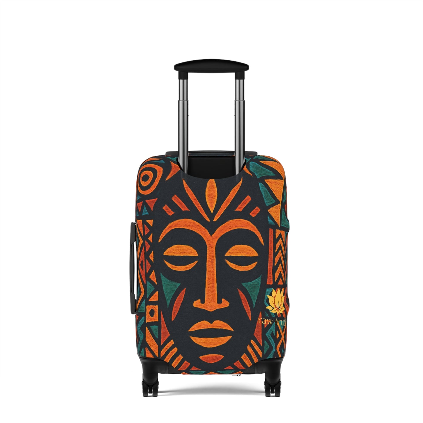 Raw Truth Tribal Face Luggage Cover - Heritage Collection