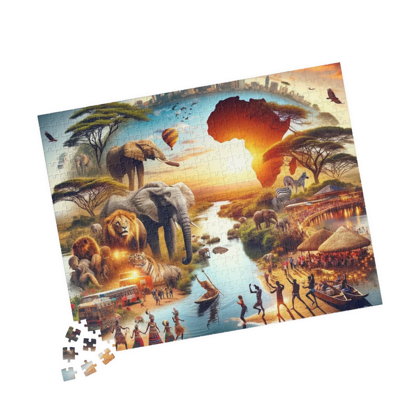 Raw Truth Puzzle - Motherland - 110-520 Pieces, Family Fun, Gift