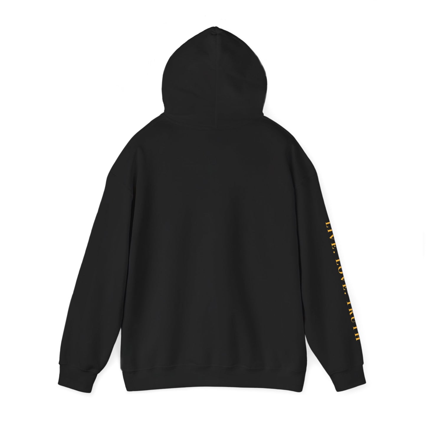Raw Truth Inspirational Hoodie, Cozy Sweatshirt, Meditation Apparel