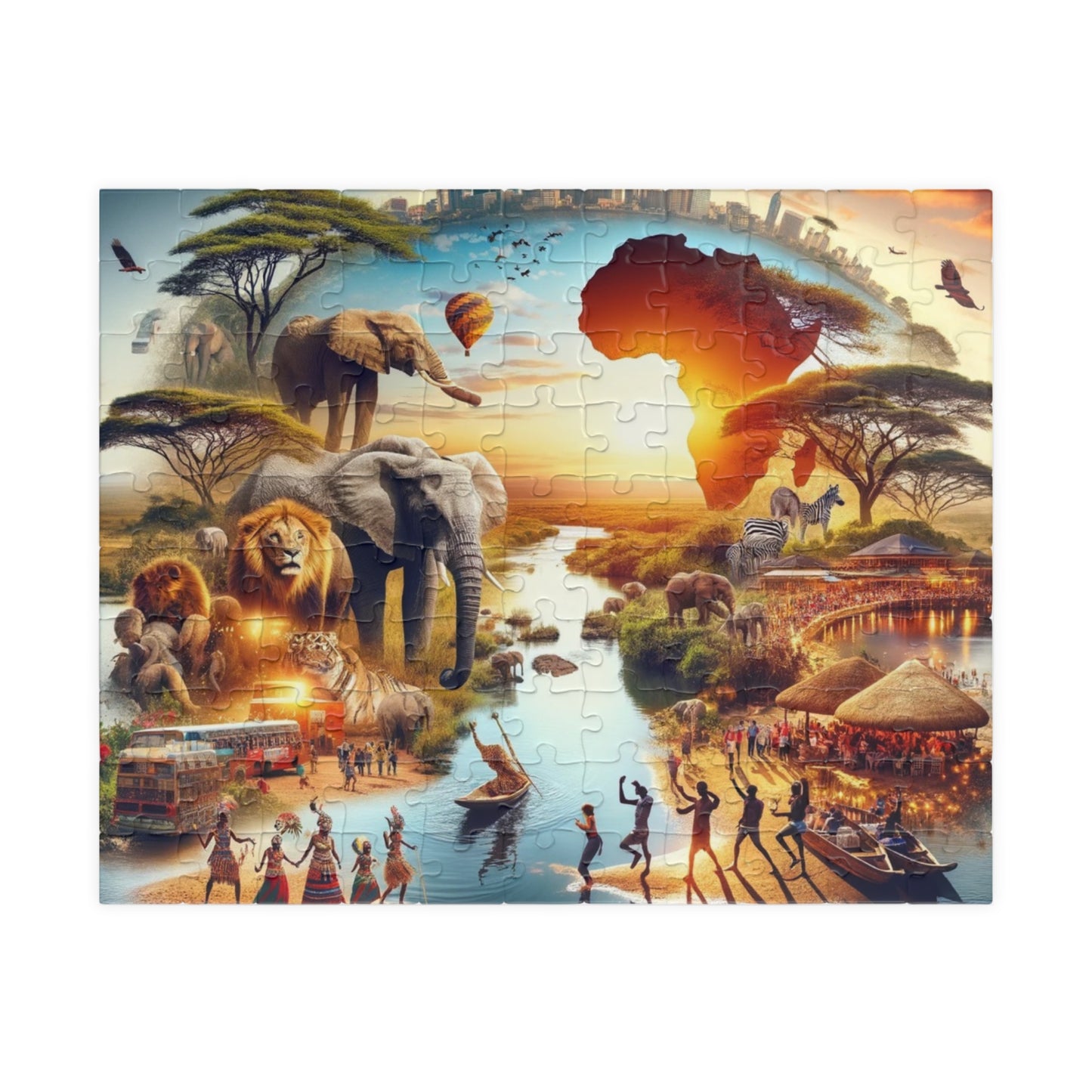 Raw Truth Puzzle - Motherland - 110-520 Pieces, Family Fun, Gift