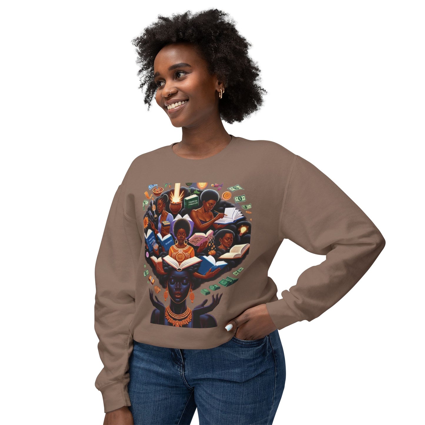 Crown Of Knowledge - Crewneck Sweatshirt