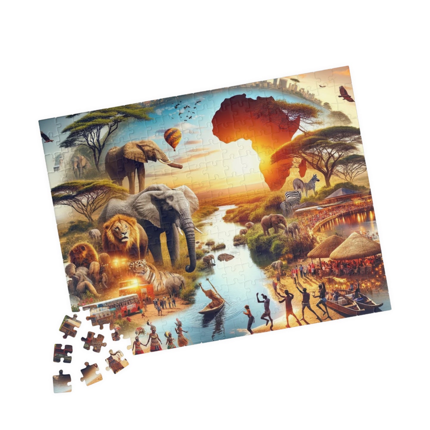 Raw Truth Puzzle - Motherland - 110-520 Pieces, Family Fun, Gift