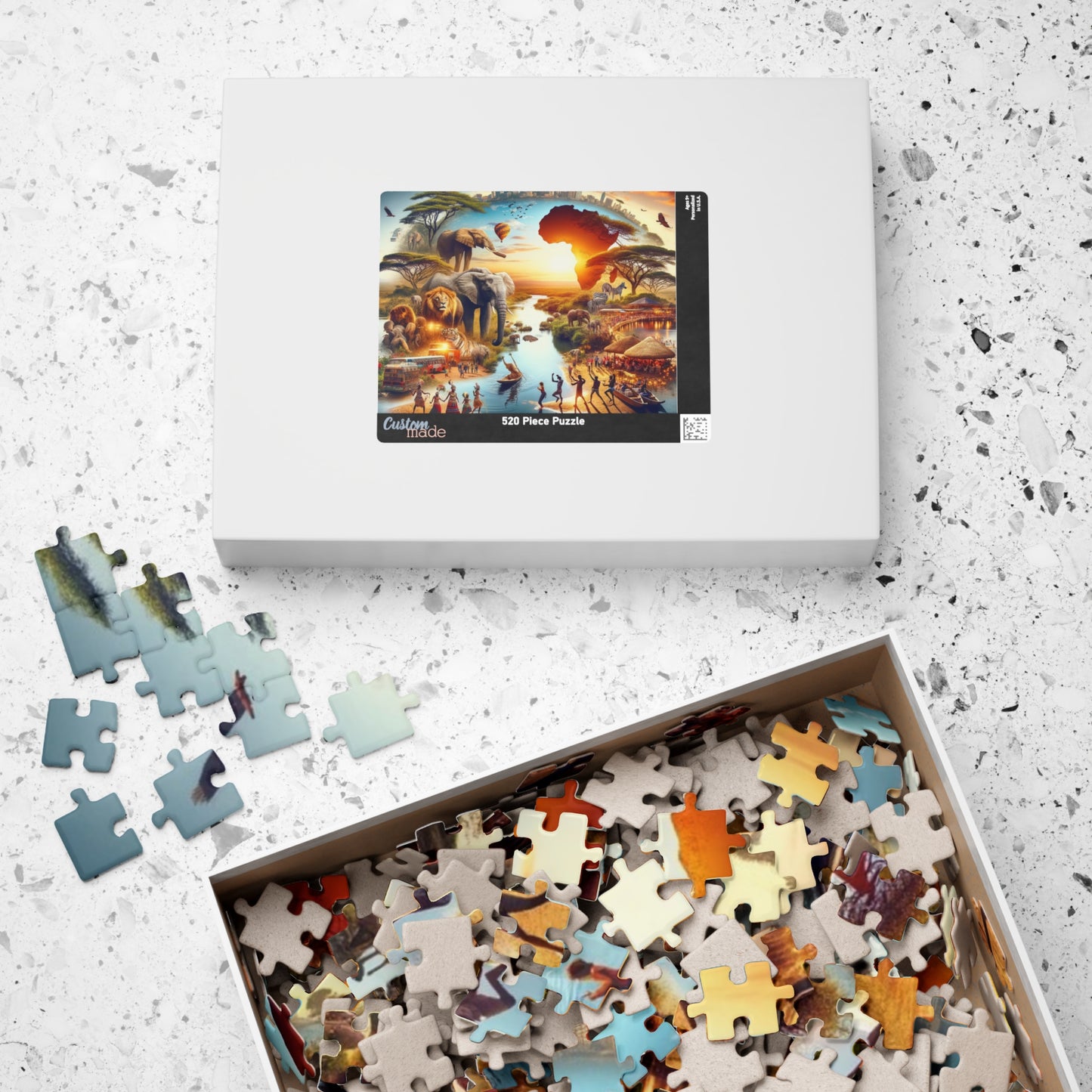 Raw Truth Puzzle - Motherland - 110-520 Pieces, Family Fun, Gift