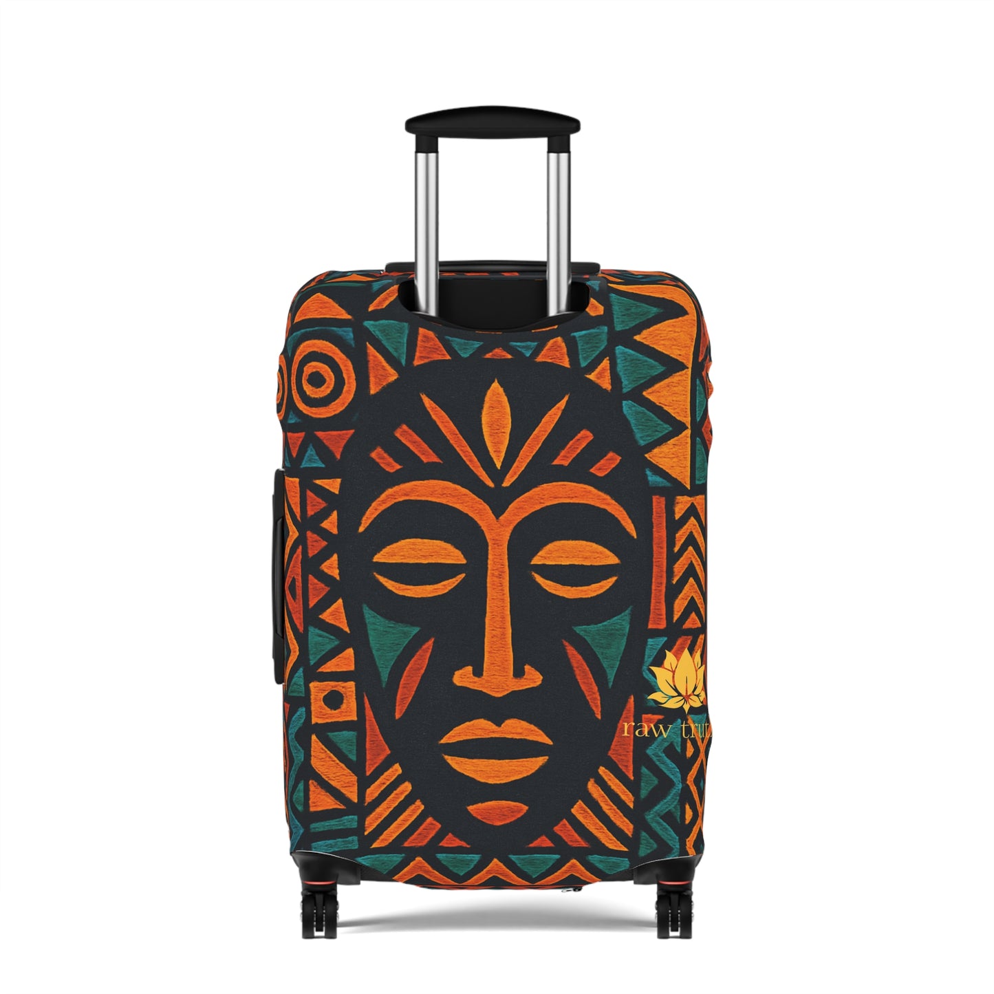 Raw Truth Tribal Face Luggage Cover - Heritage Collection