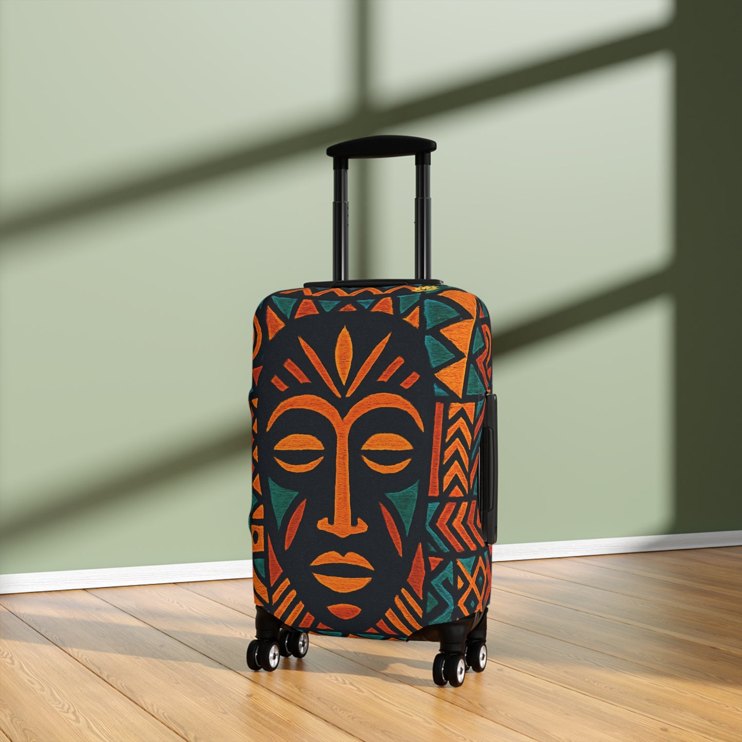 Raw Truth Tribal Face Luggage Cover - Heritage Collection