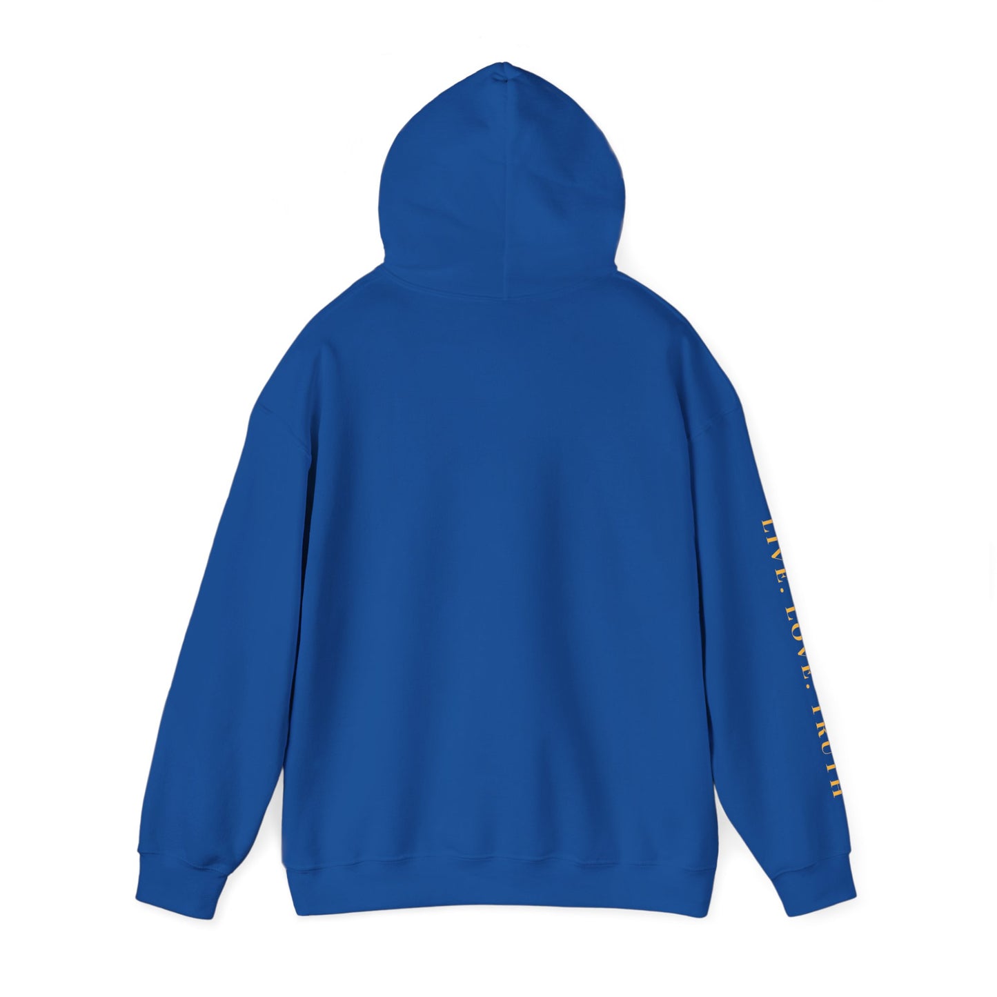 Raw Truth Inspirational Hoodie, Cozy Sweatshirt, Meditation Apparel