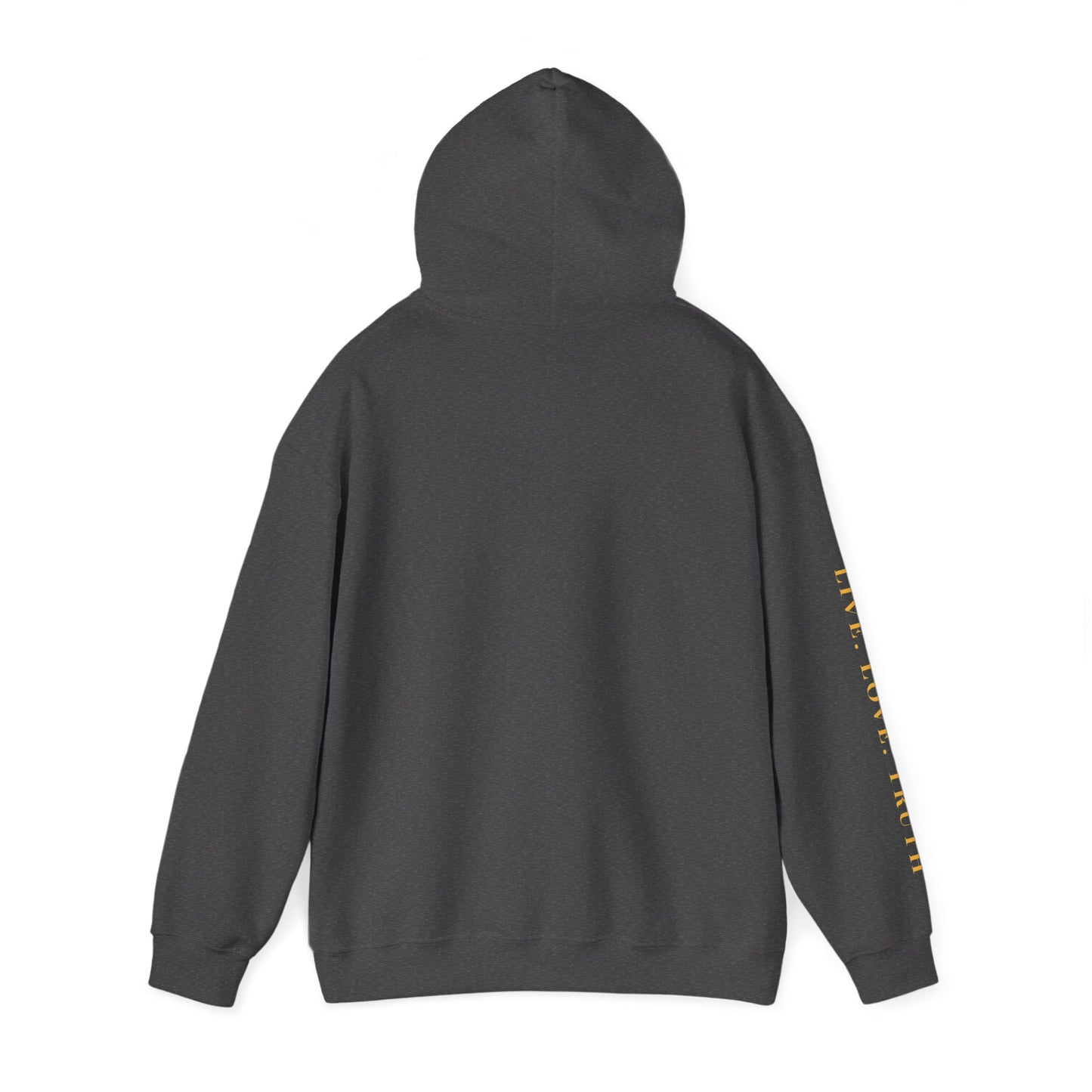 Raw Truth Inspirational Hoodie, Cozy Sweatshirt, Meditation Apparel