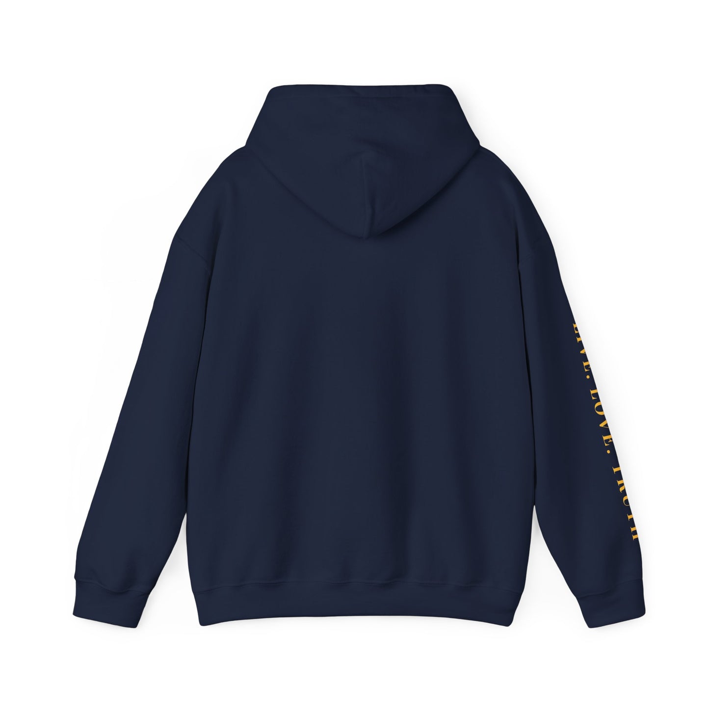 Raw Truth Inspirational Hoodie, Cozy Sweatshirt, Meditation Apparel