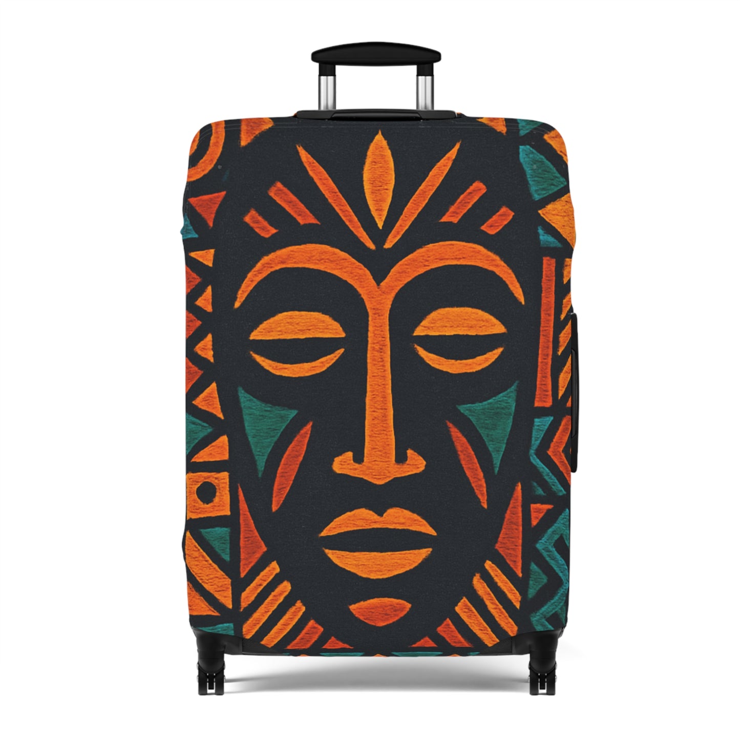 Raw Truth Tribal Face Luggage Cover - Heritage Collection