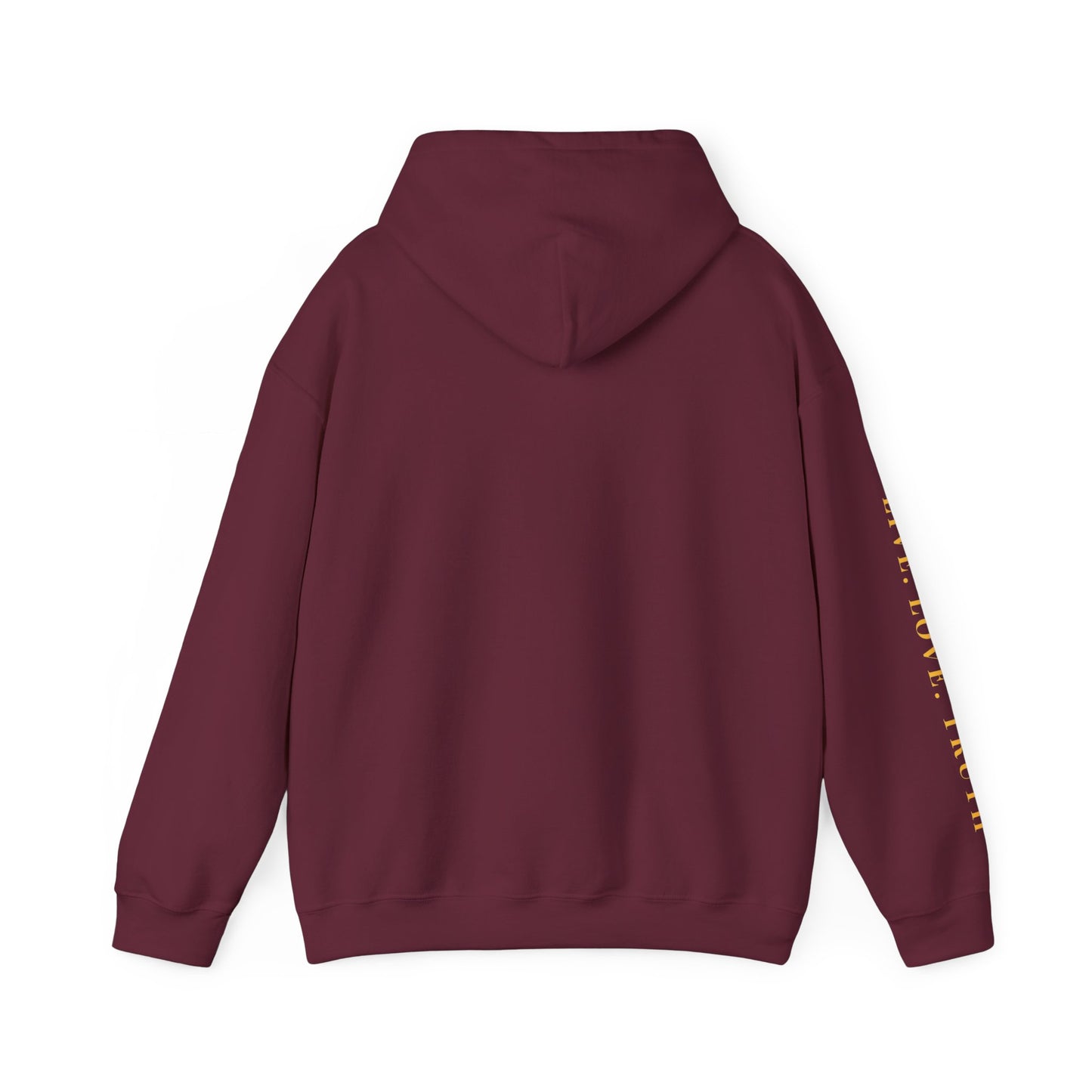 Raw Truth Inspirational Hoodie, Cozy Sweatshirt, Meditation Apparel