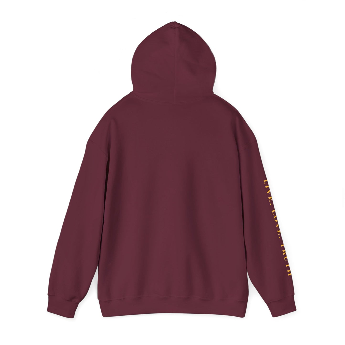 Raw Truth Inspirational Hoodie, Cozy Sweatshirt, Meditation Apparel