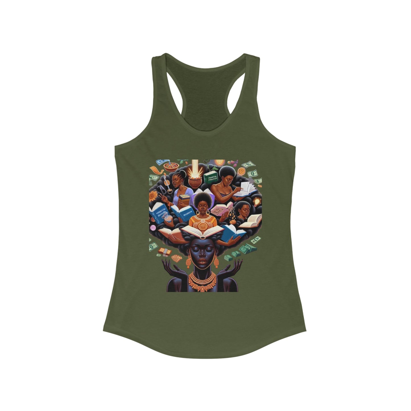 Crown Of Knowledge - Slim Fit Tank