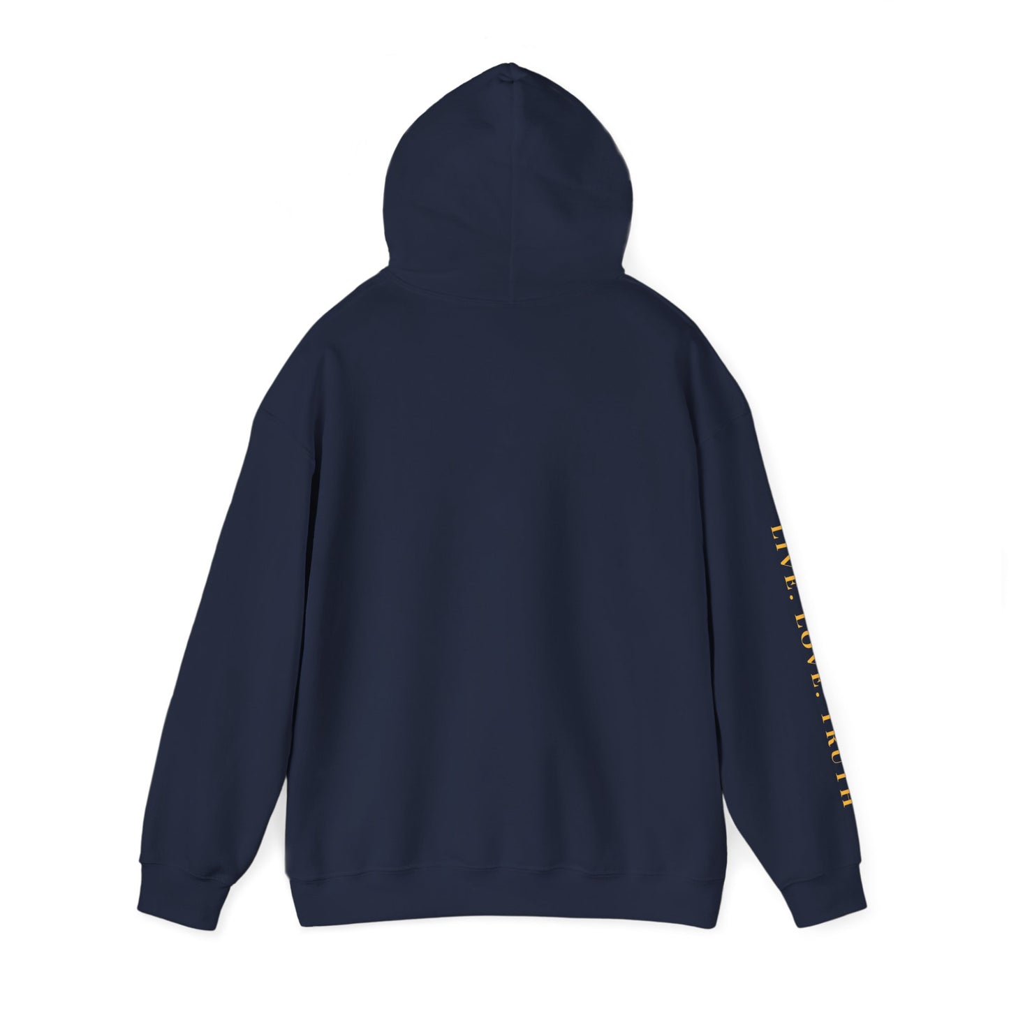Raw Truth Inspirational Hoodie, Cozy Sweatshirt, Meditation Apparel