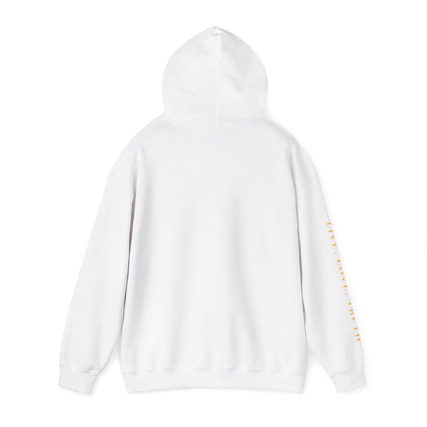 Raw Truth Inspirational Hoodie, Cozy Sweatshirt, Meditation Apparel