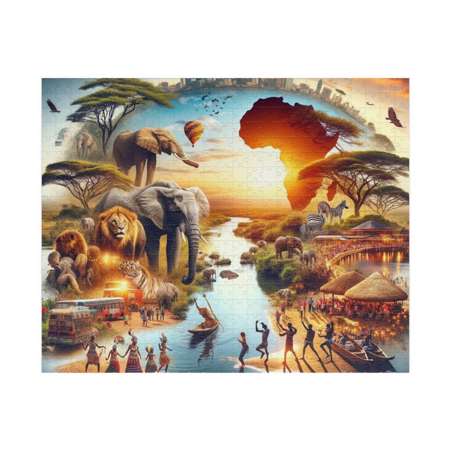 Raw Truth Puzzle - Motherland - 110-520 Pieces, Family Fun, Gift