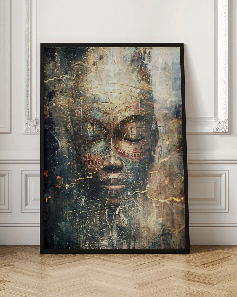 Wall art African Art Illustration Wallart 111-3