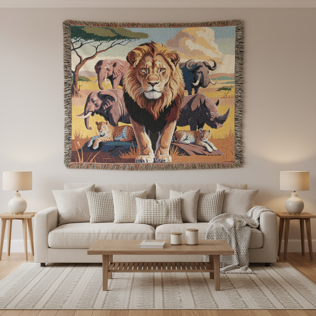 African Throws & Cushion Covers