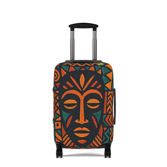 Raw Truth Tribal Face Luggage Cover - Heritage Collection