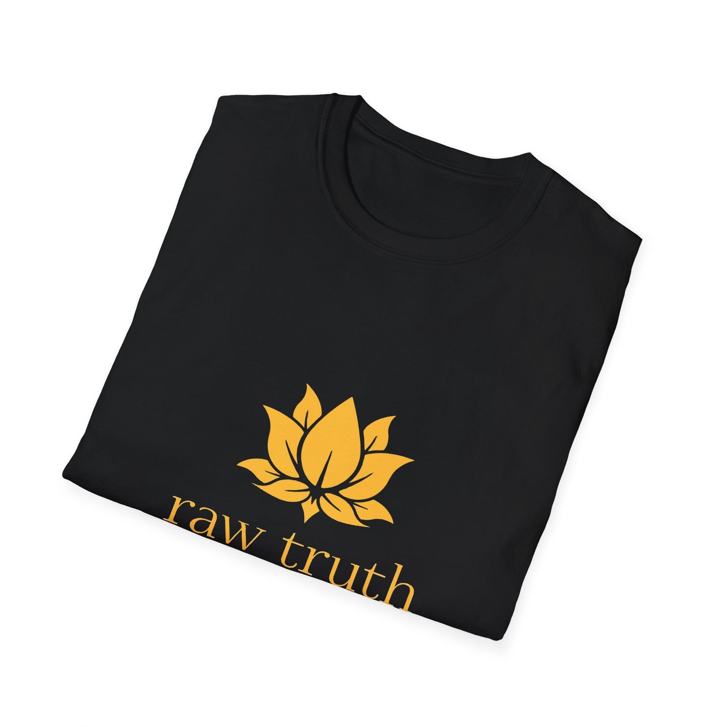 Raw Truth "Live. Love. Truth"  Unisex Softstyle Tee - Meditation Lifestyle