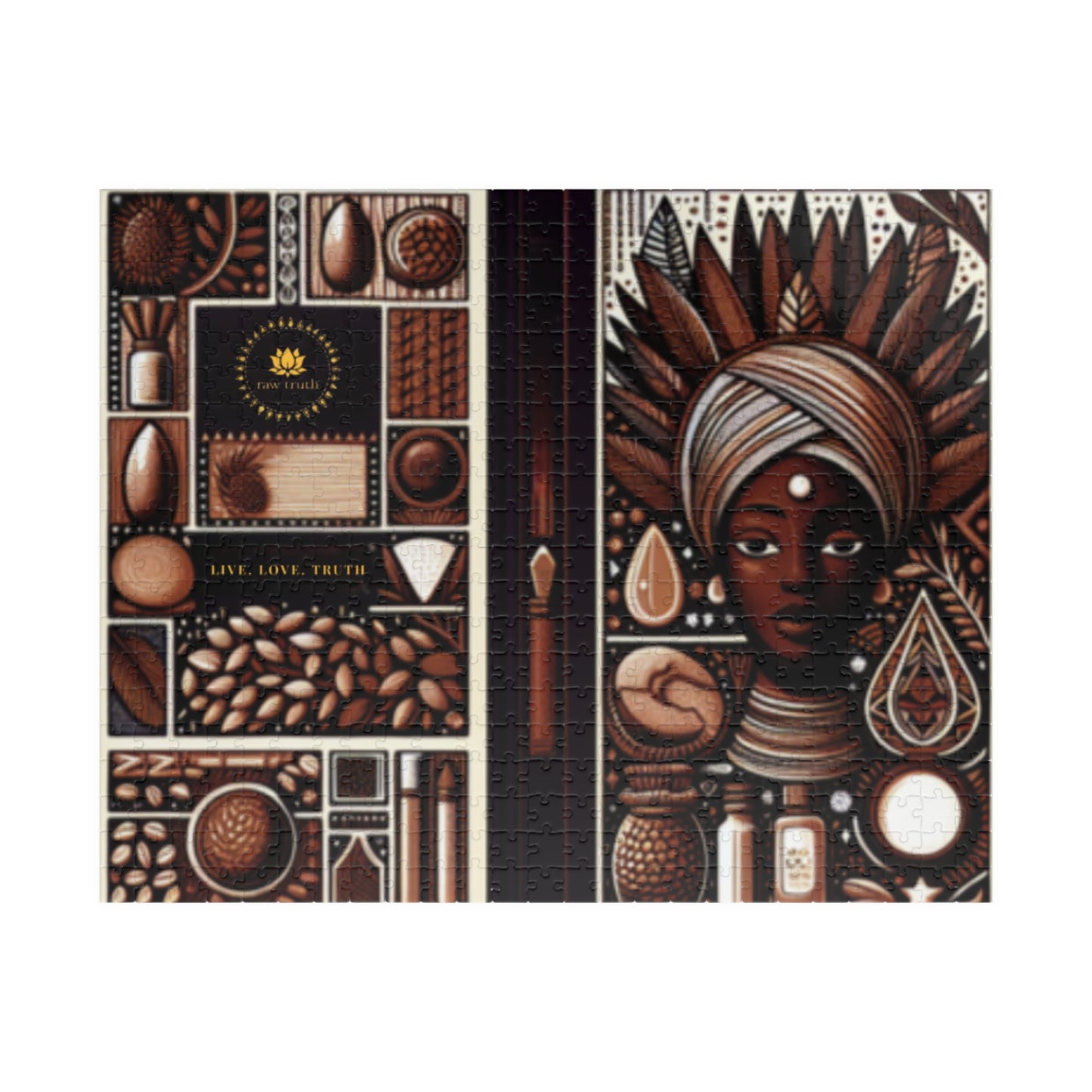 Raw Truth Puzzle - Truth Tellers, 110-520 Pieces, Family Fun, Gift