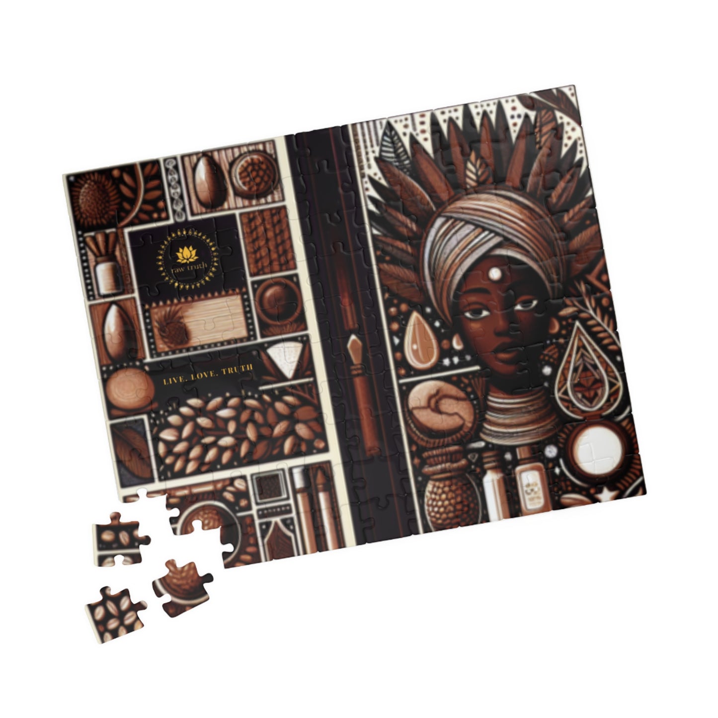 Raw Truth Puzzle - Truth Tellers, 110-520 Pieces, Family Fun, Gift