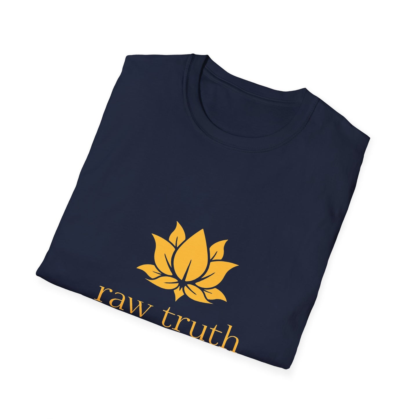 Raw Truth "Live. Love. Truth"  Unisex Softstyle Tee - Meditation Lifestyle