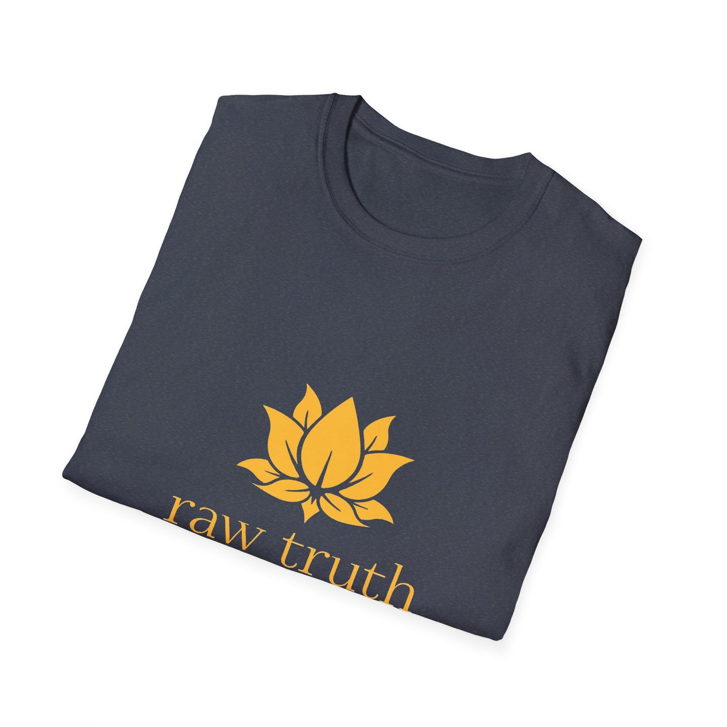 Raw Truth "Live. Love. Truth"  Unisex Softstyle Tee - Meditation Lifestyle