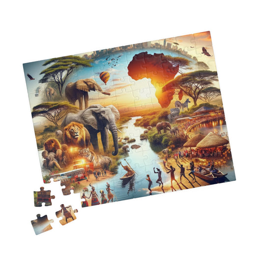 Raw Truth Puzzle - Motherland - 110-520 Pieces, Family Fun, Gift