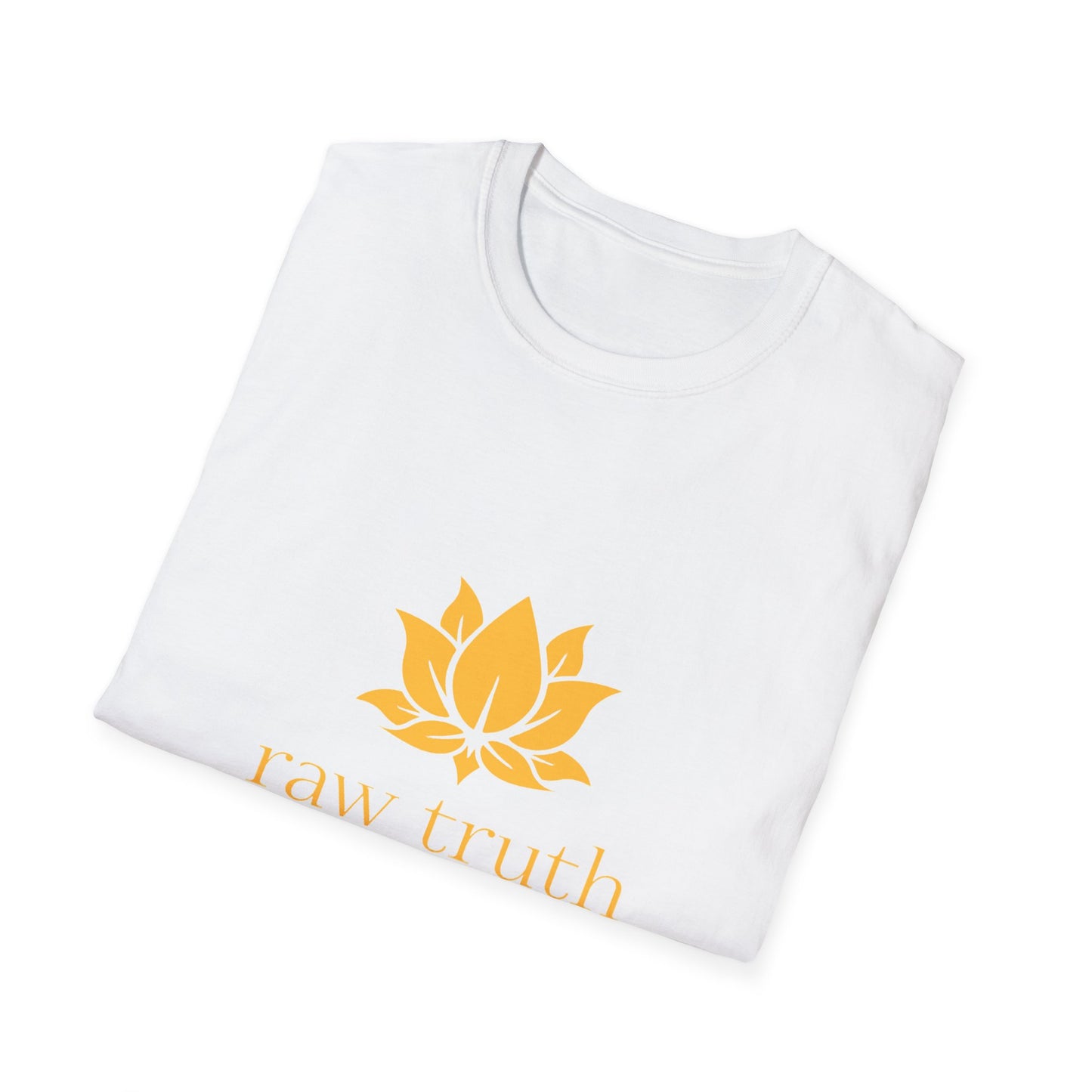 Raw Truth "Live. Love. Truth"  Unisex Softstyle Tee - Meditation Lifestyle