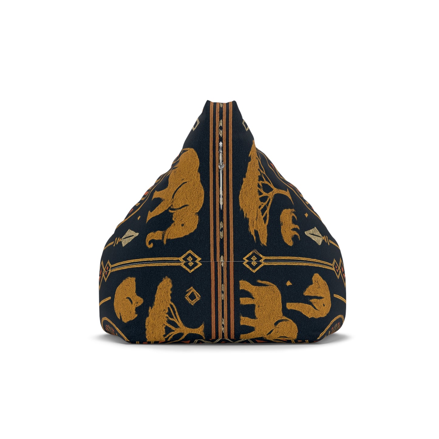 RAW TRUTH: African Earth Mandala – High-Impact, Bohemian Floor Cushion Cover