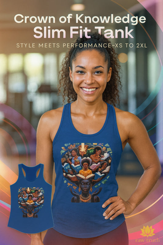 Crown Of Knowledge - Slim Fit Tank