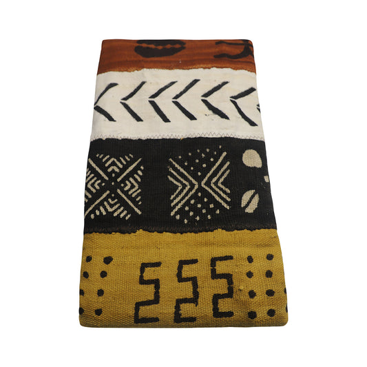 Mud Cloth Textile | Stripes Multi Color-1