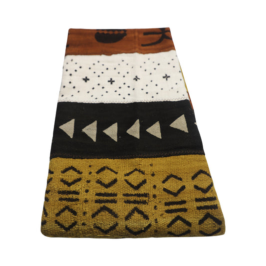 Mud Cloth Textile | Stripes Multi Color-0